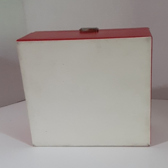 Clarins Paris Jewelry Box Red Removable Tray NWOT - Picture 5 of 7